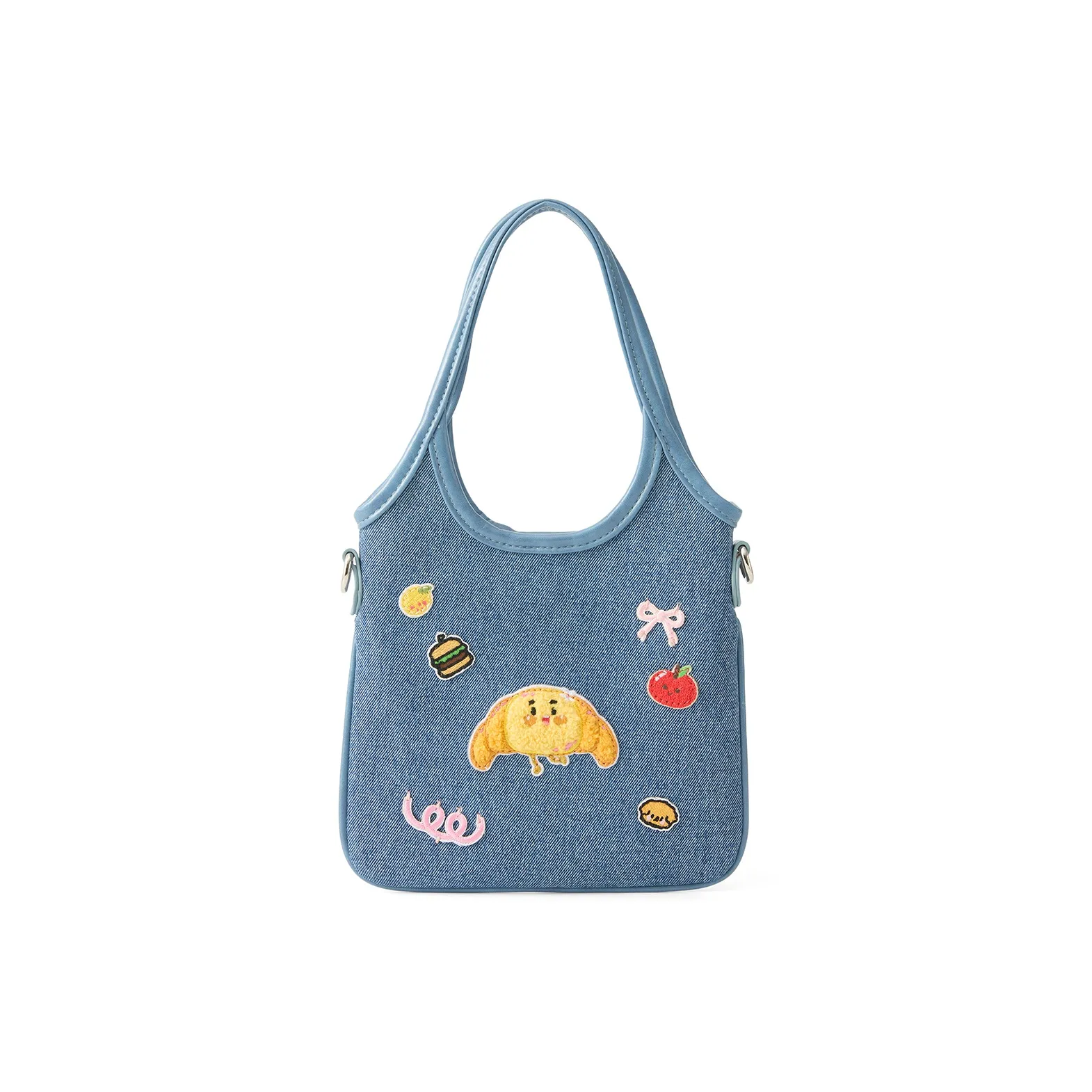 JACD ПУ (полиуретан) Сумка через плечо Сумка Женская Джинсовый синий