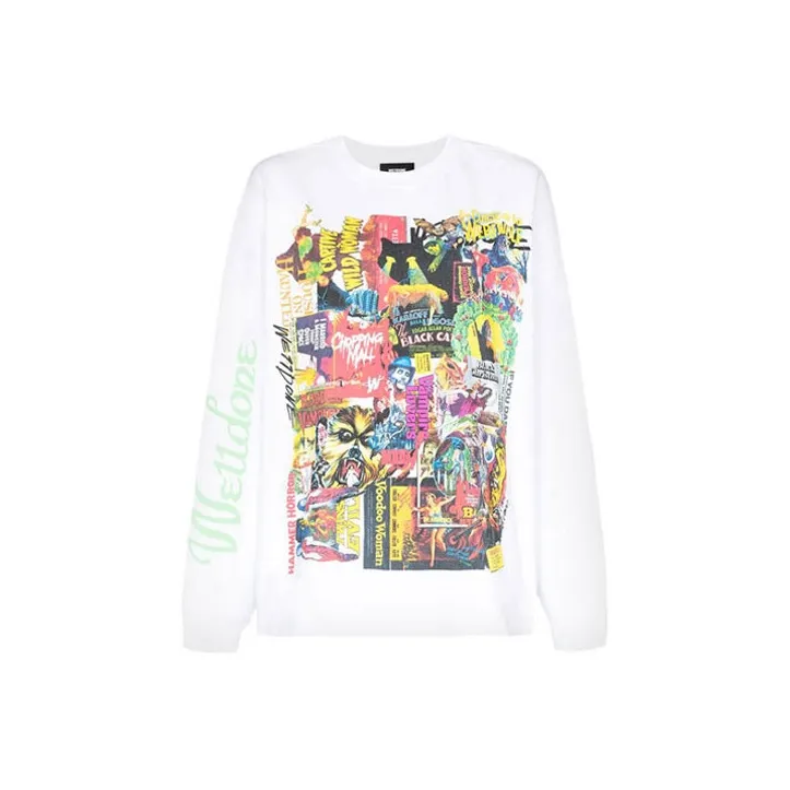 WE11DONE Horror Collage T-shirt