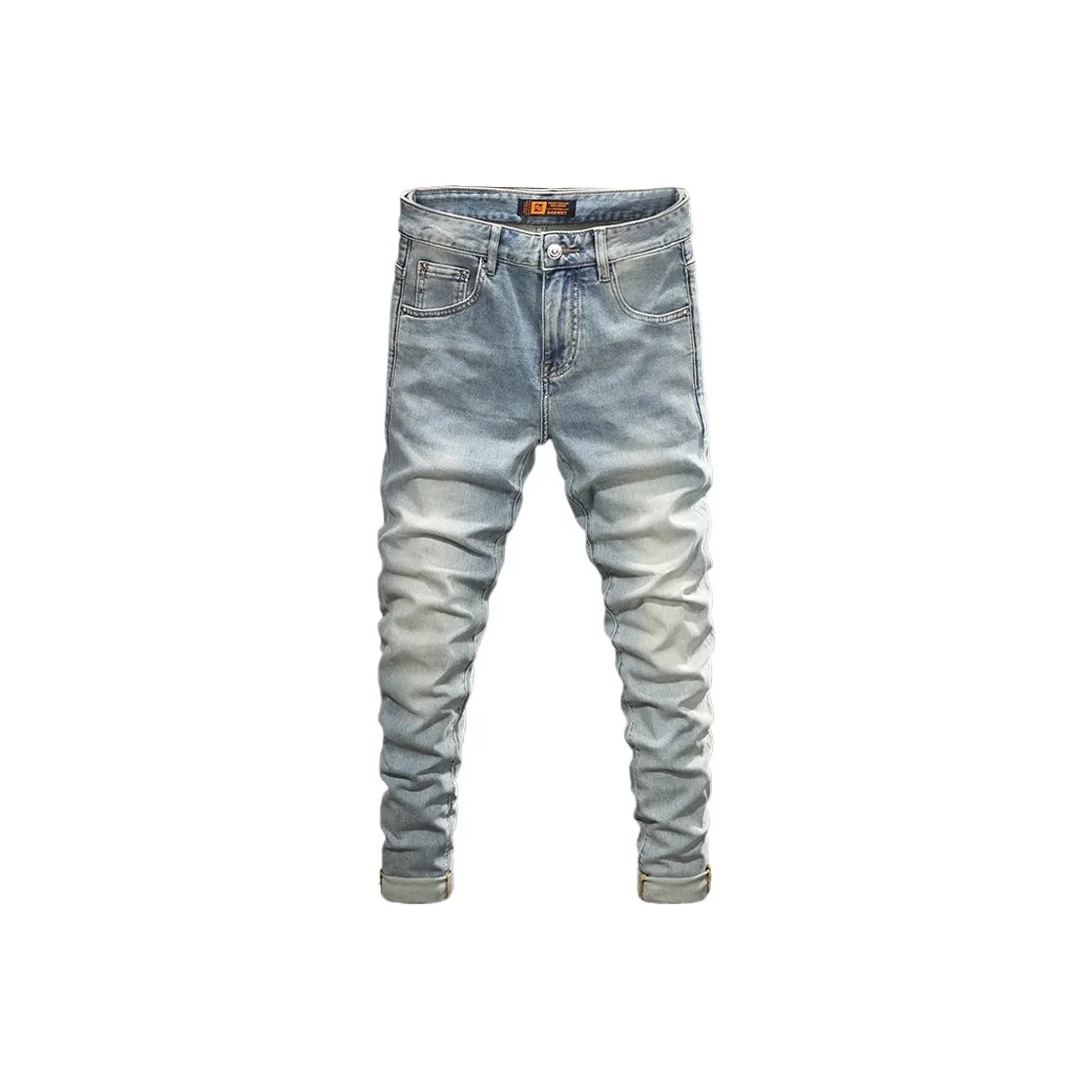 MAREA VESUVIO Потертый Светло-Синий Мужские Джинсы
