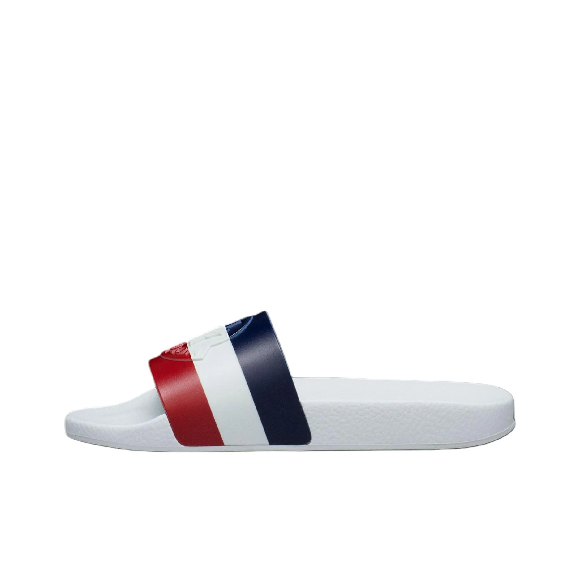 Moncler Women's Jeanne Slide 'White Tricolor'