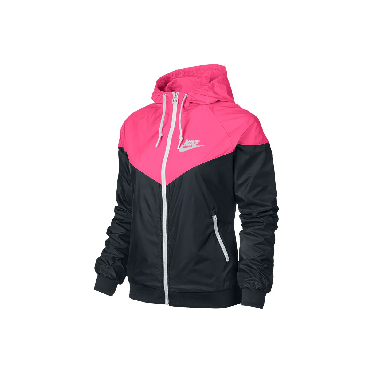 NIKE WINDRUNNER Черный/розовый Женские Куртки