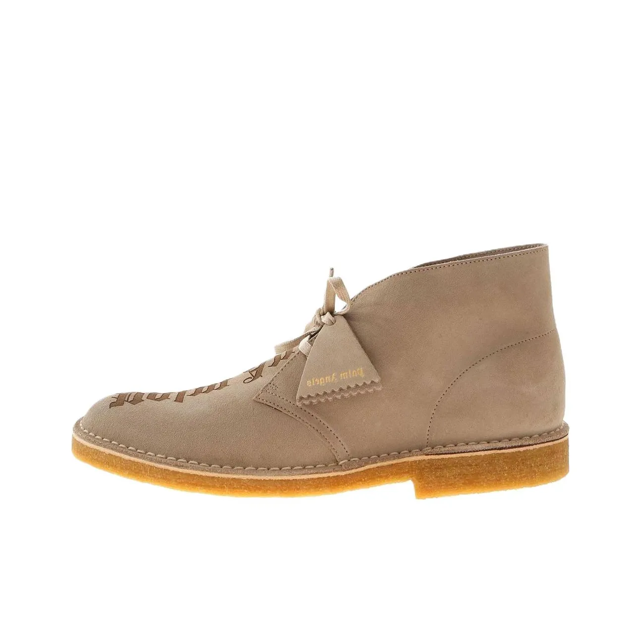 Clarks Originals Desert Boot PALM ANGELS Logo Sand