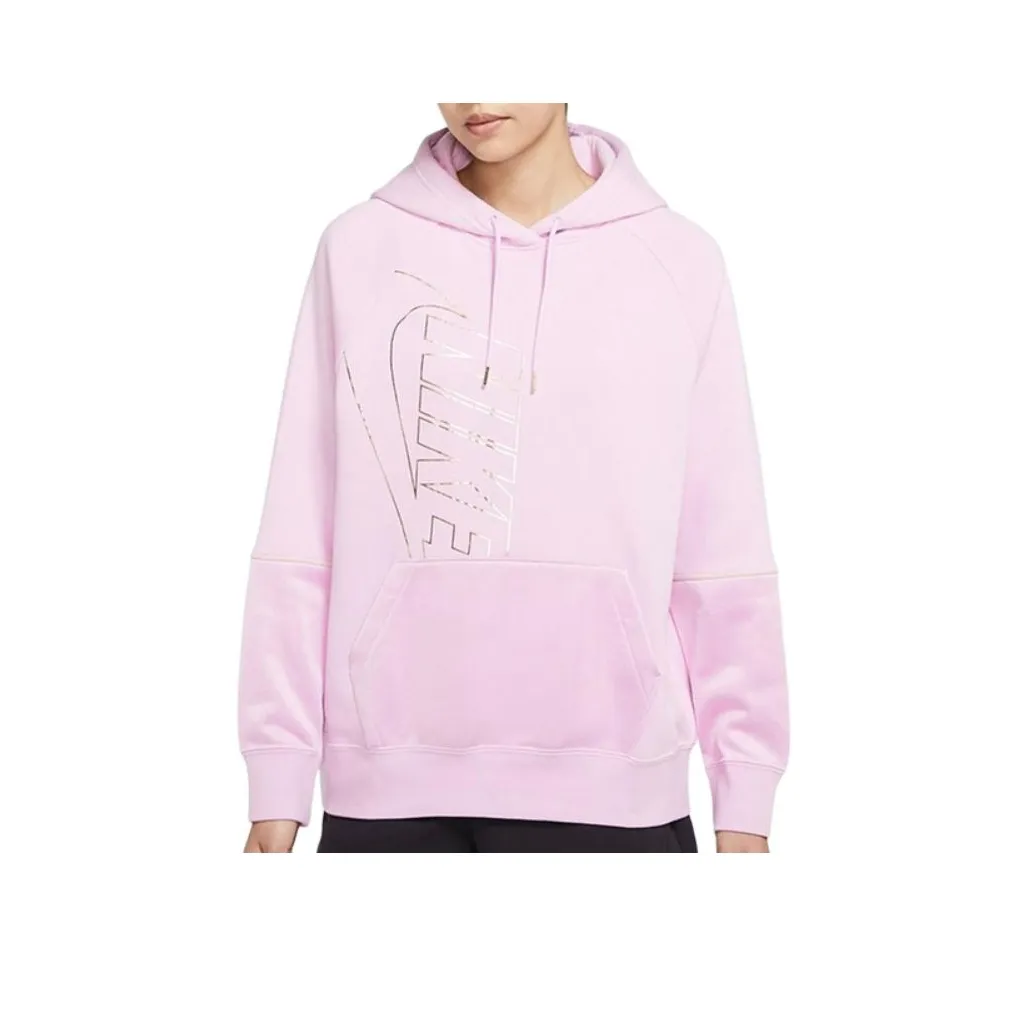 Nike Толстовка Женская Светлая Арктика Розовая