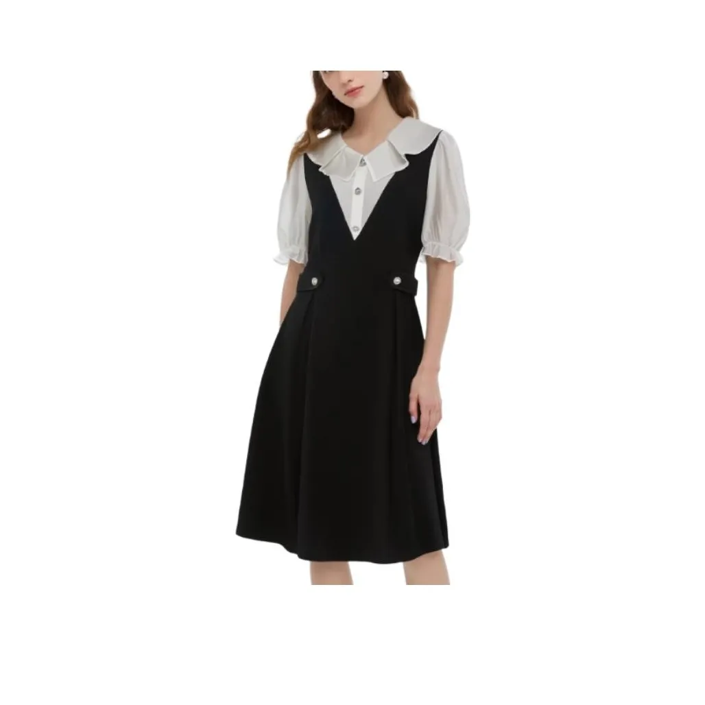 GOELIA Короткий рукав Платье Женское