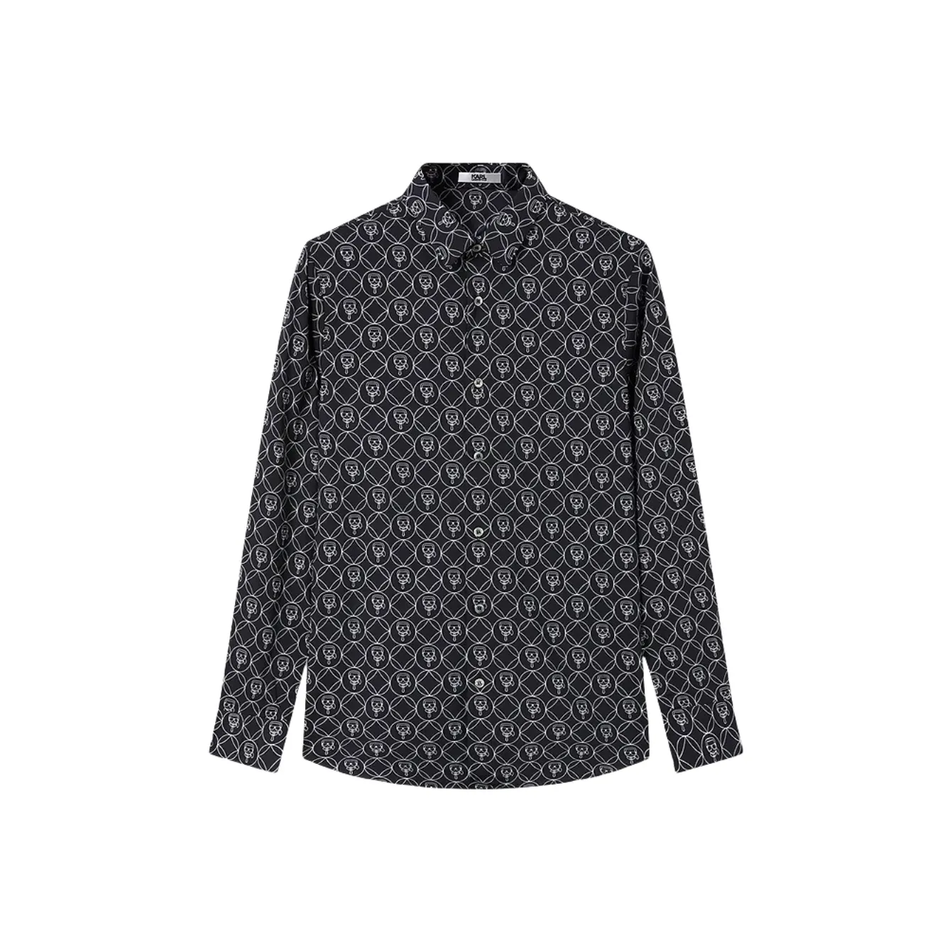 Karl Lagerfeld Рубашка Мужская Черная