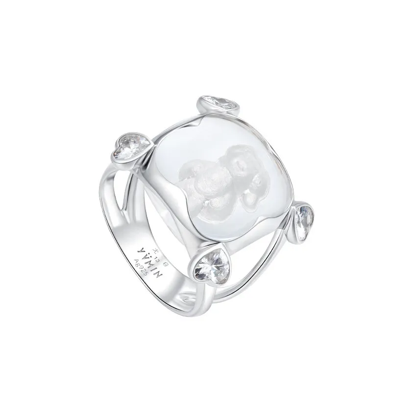 YVMIN Кольца из серебра 925 пробы унисекс