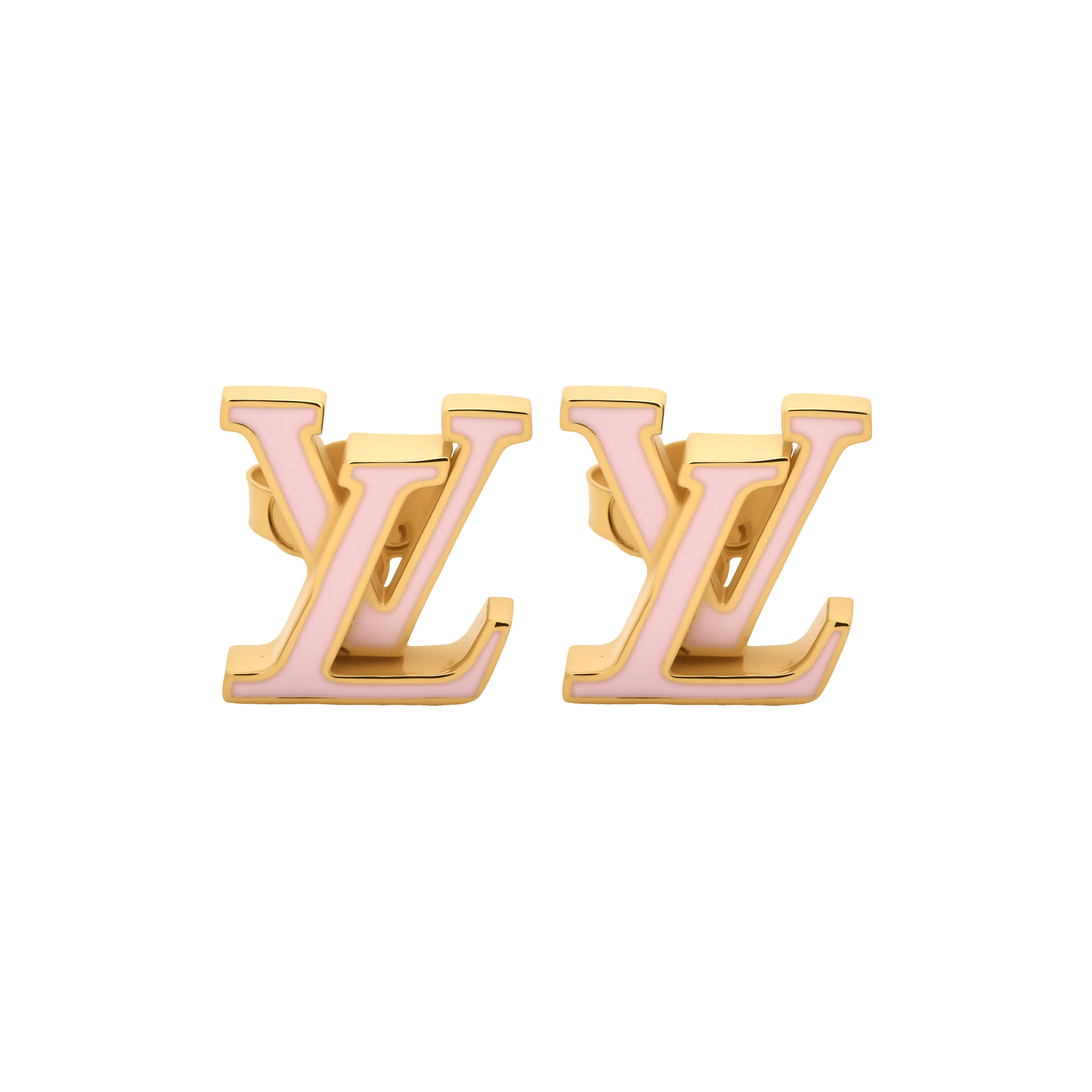 LOUIS VUITTON M01722 Lv Iconic Enamel Earrings