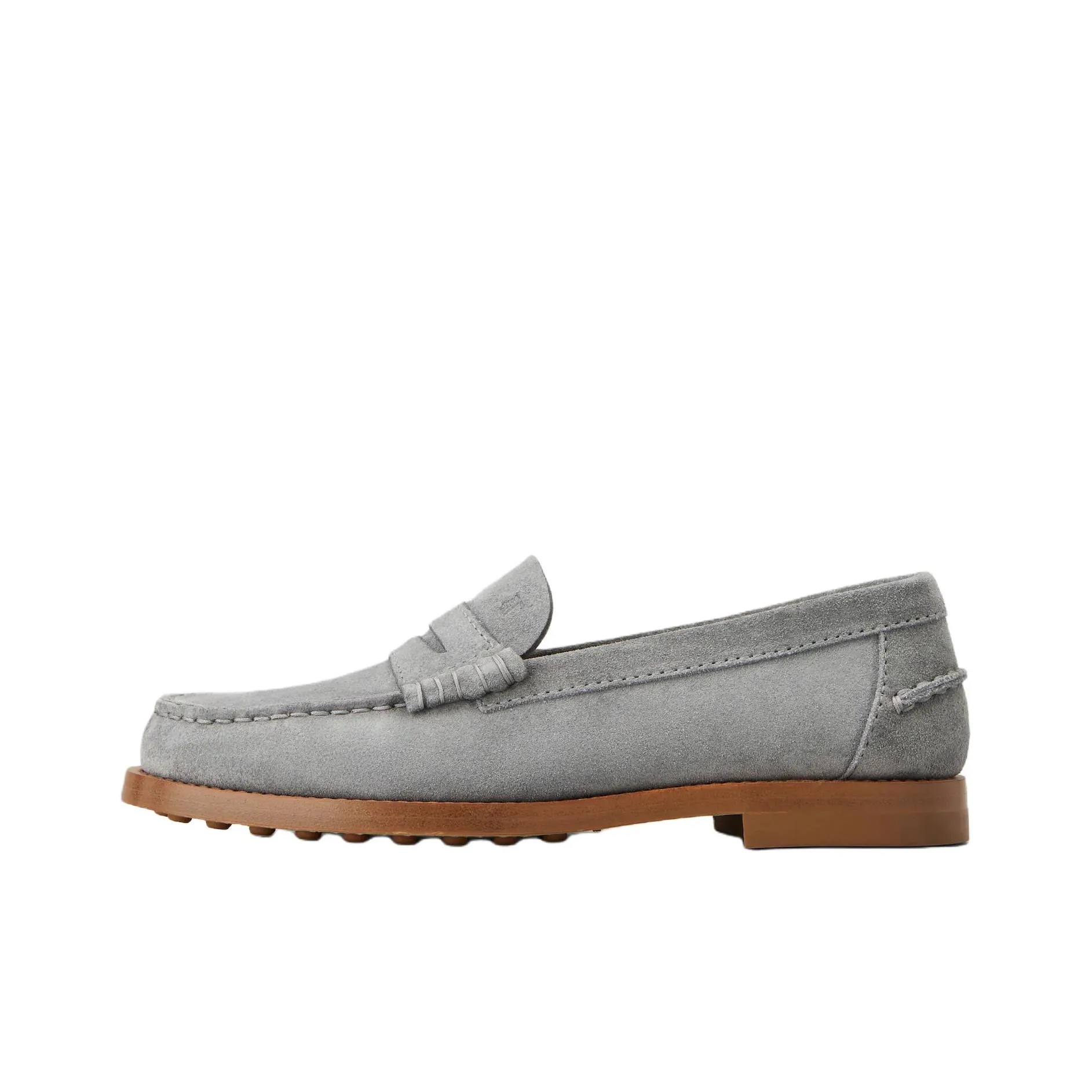 TOD'S Square Toe Penny Loafers Women's