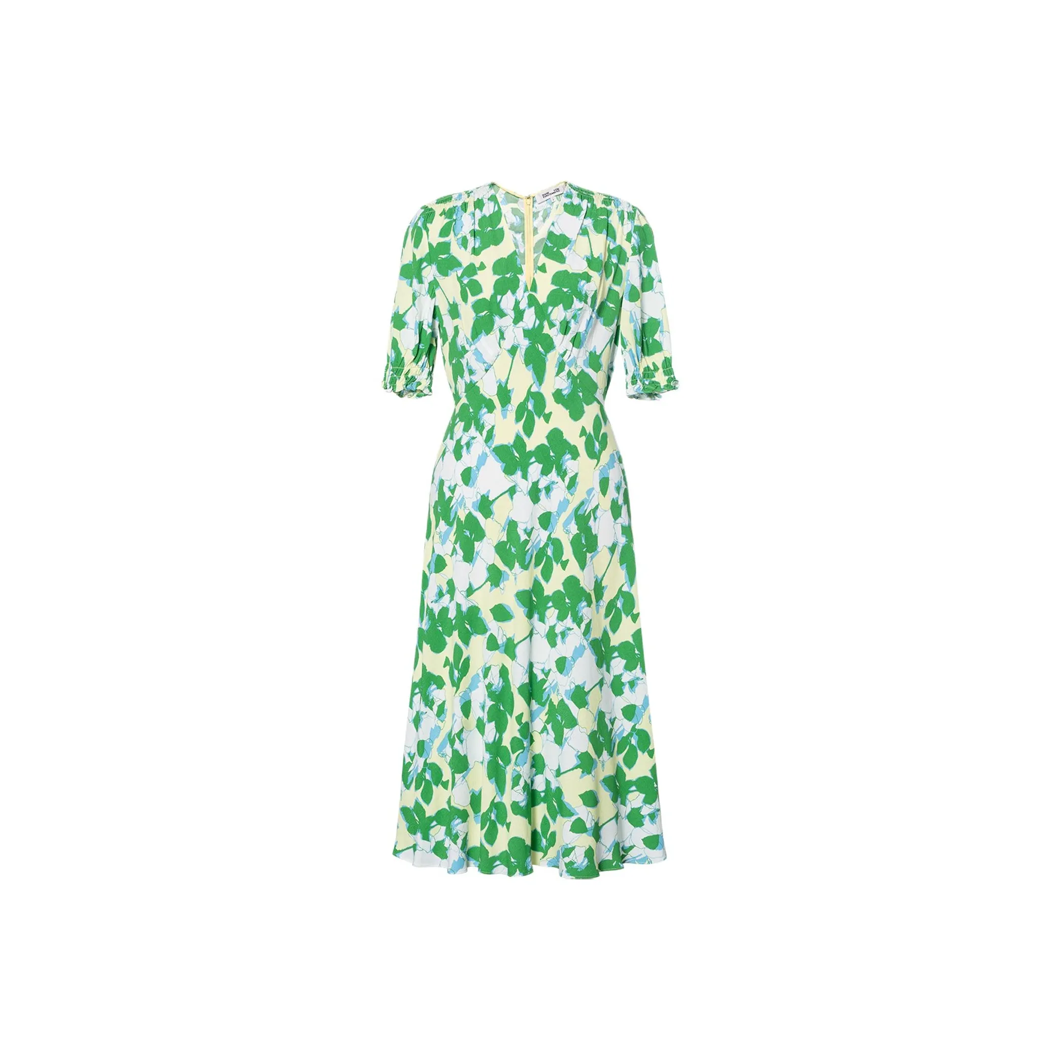 Diane Von Furstenberg Short Sleeved Dress Women's Green