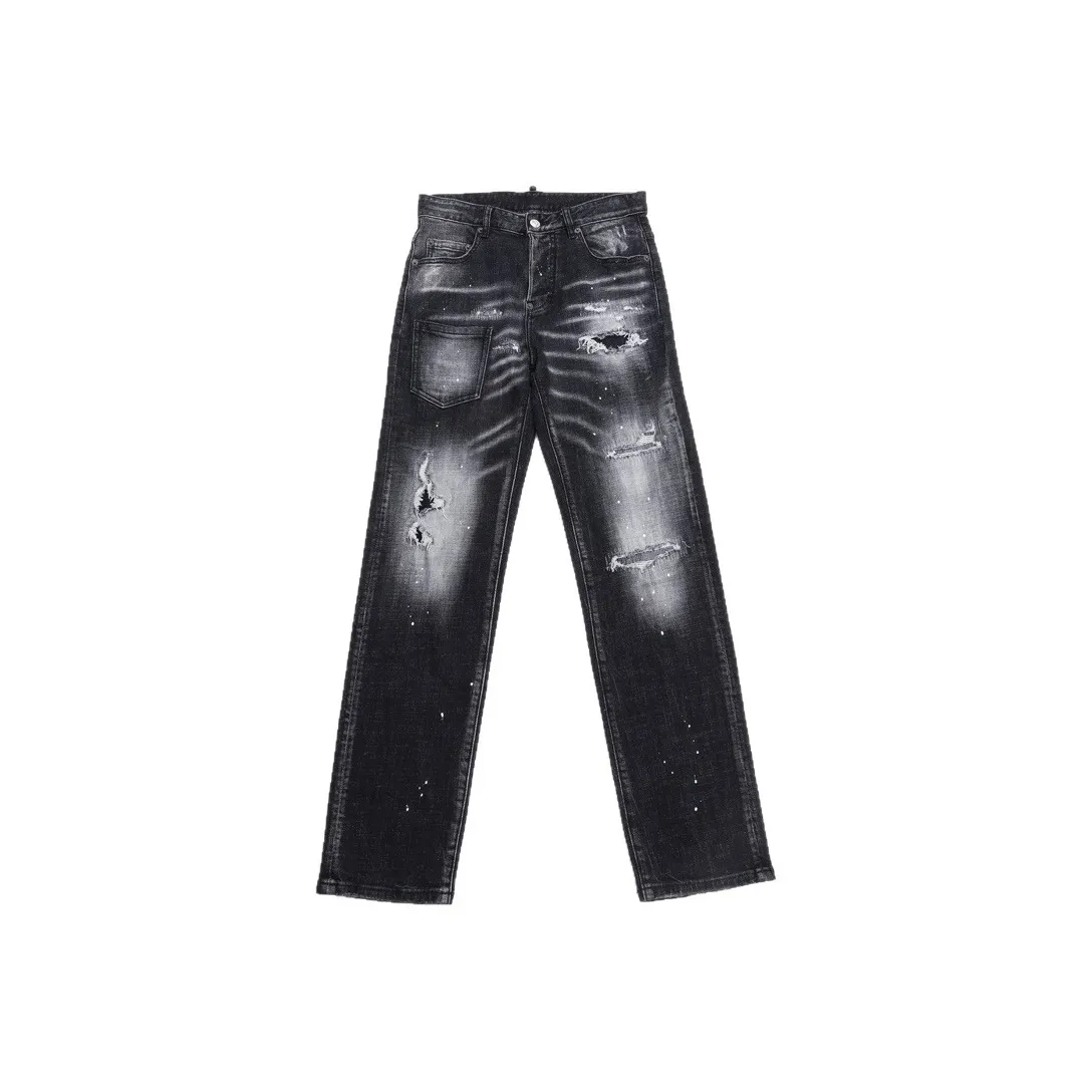 MAREA VESUVIO Выцветшие Серые Мужские Джинсы