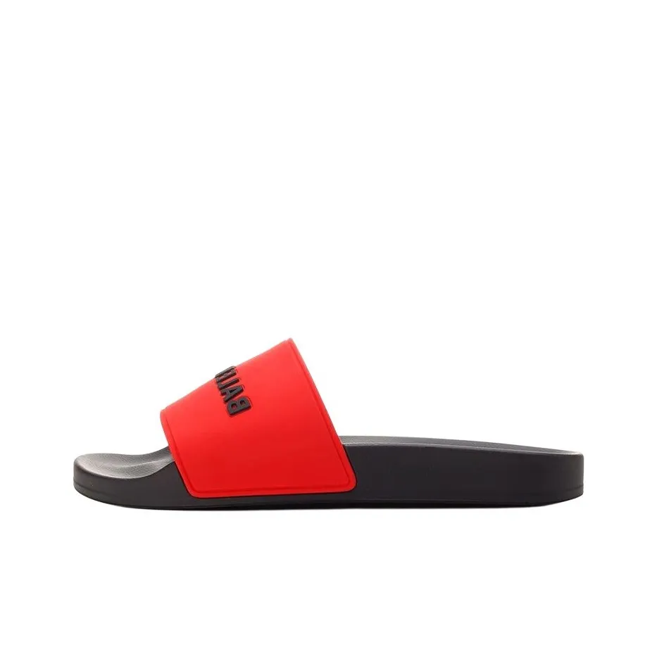 Balenciaga Pool Slides 'Blood Red'