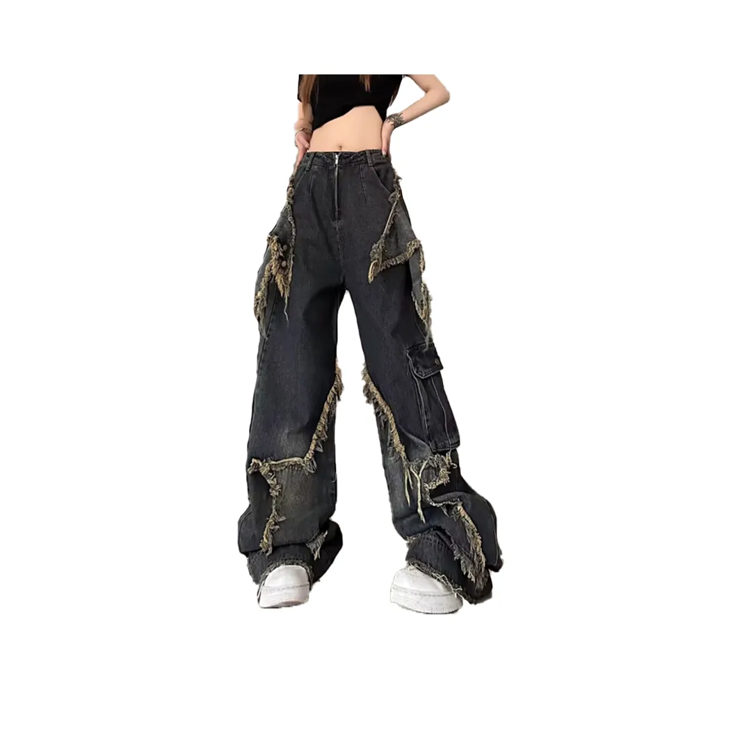 ZYKY Синий Унисекс Джинсы