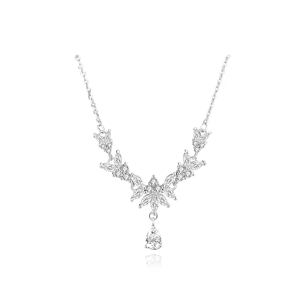 Ожерелья Vegetarian с цирконием женские