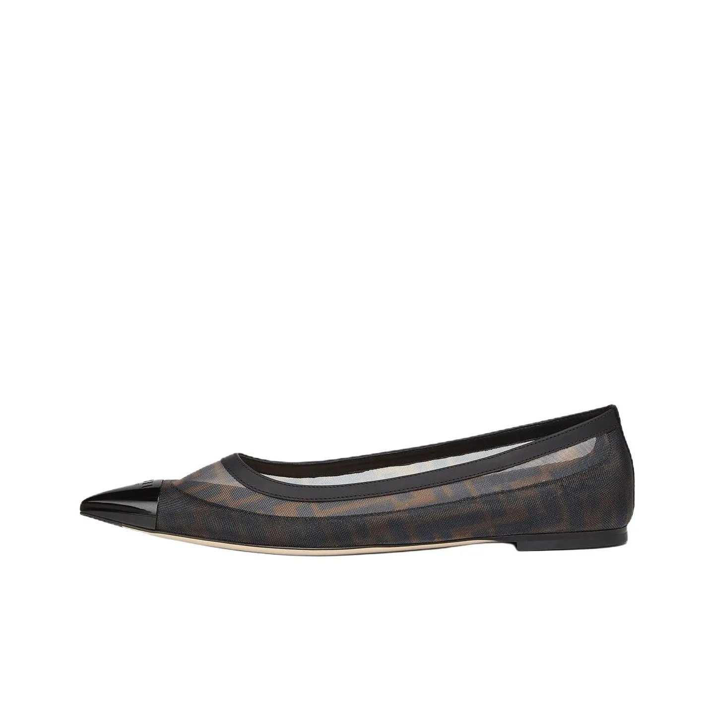 FENDI Ff Mesh Ballet Flats Women's