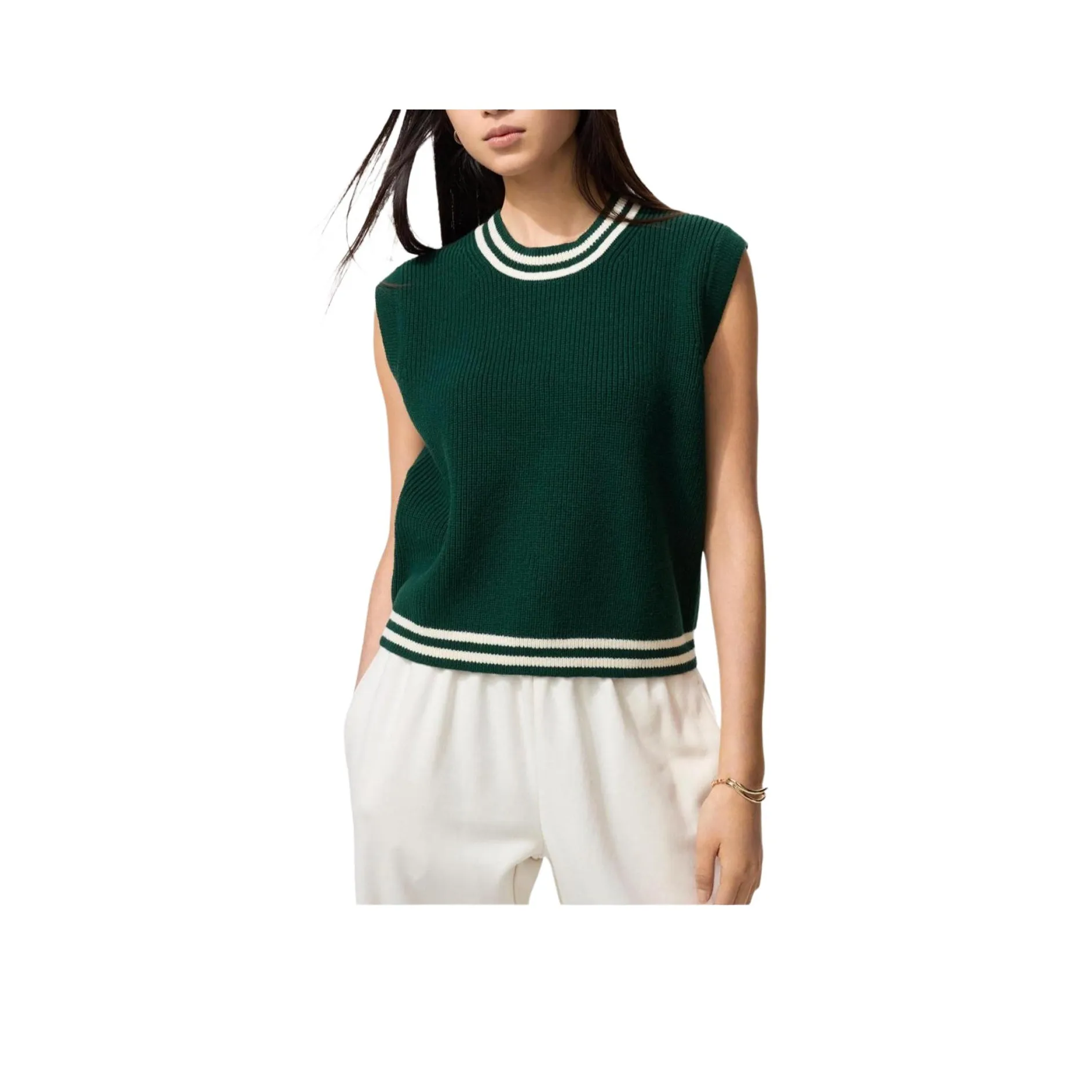 UNIQLO Бирюзовые Женские Майки