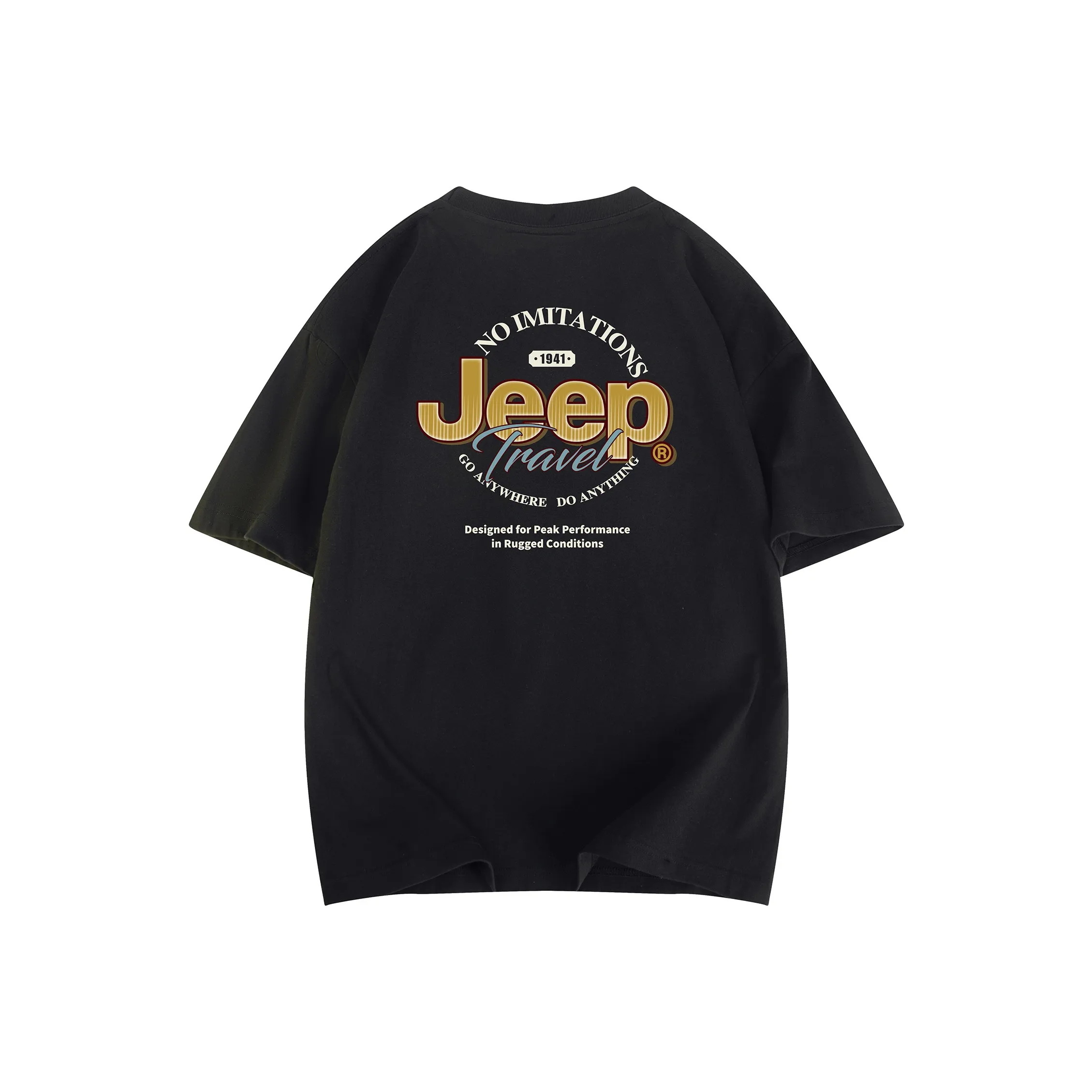 JEEP Garden Forest JEEP Короткий рукав T-рубашки Унисекс