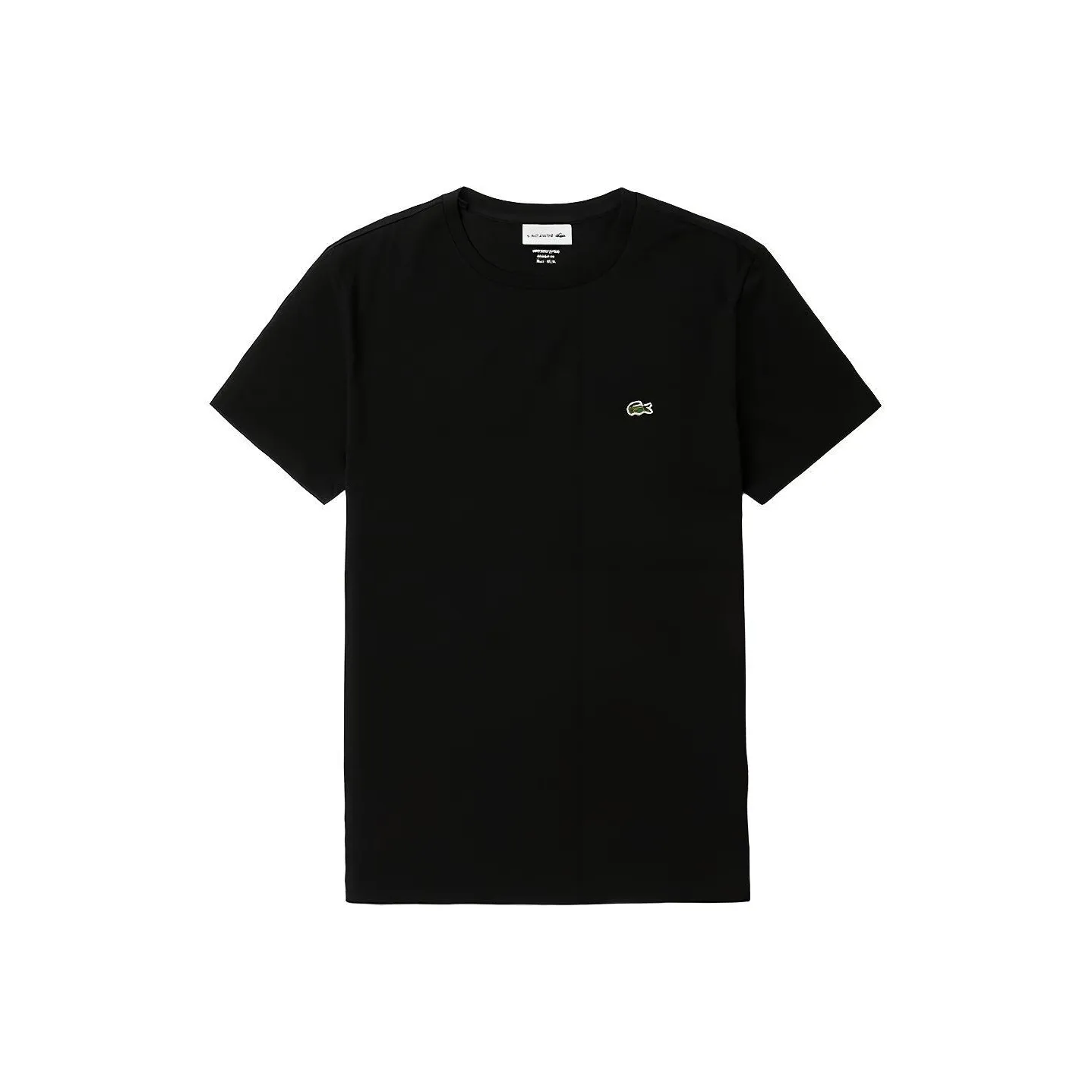 LACOSTE Logo Patch Crewneck T Shirt