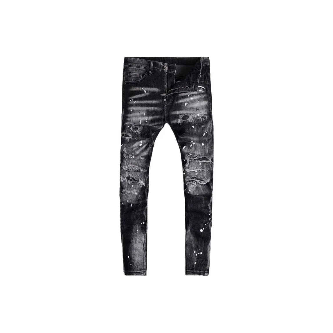 MAREA VESUVIO Выцветшие Серые Мужские Джинсы