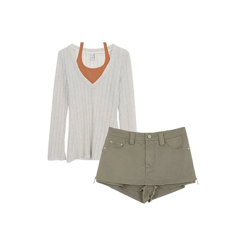 MARIE·COCO Топ и Юбка Брюки Женские Комплекты с юбкой