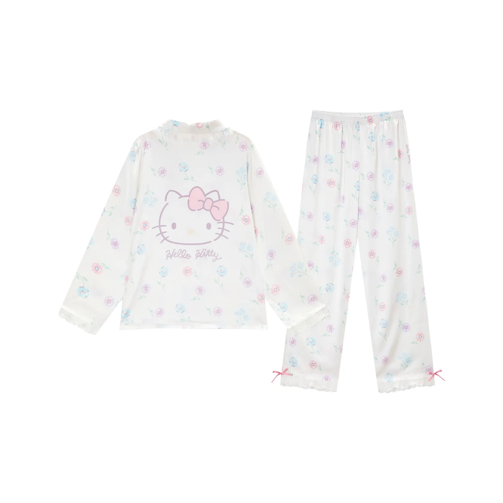 GUKOO x Hello Kitty Sanrio Series Пижамный комплект для женщин