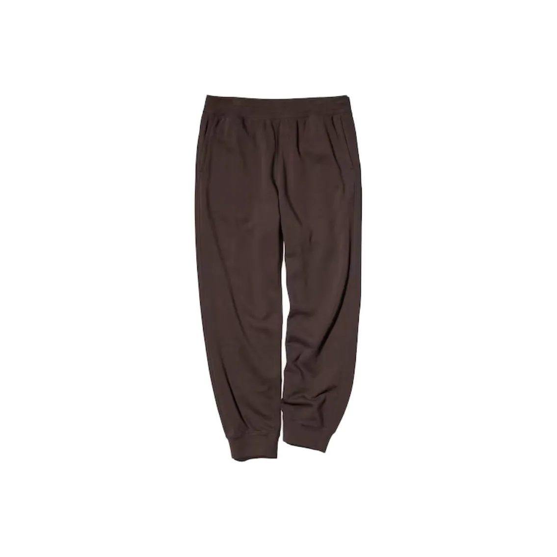 UNIQLO Вязаные спортивные брюки мужские темно-коричневые