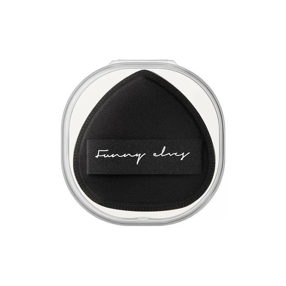 FUNNY ELVES Хлопковая конфета Розовый Макияж Губка Фундамент Фиксирующий для Легкого Нанесения с Маскирующими Свойствами