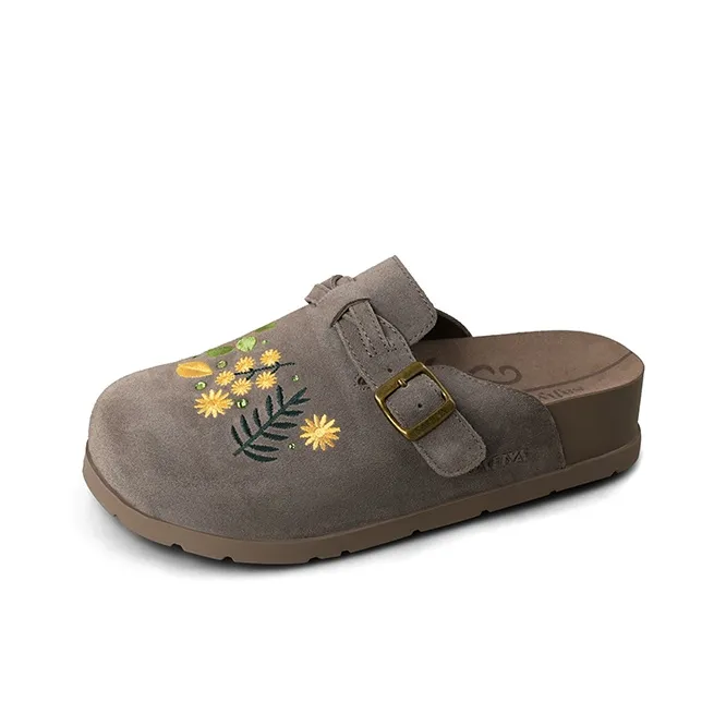 safiya Спилок коровья обувь Birkenstock Женские Серый