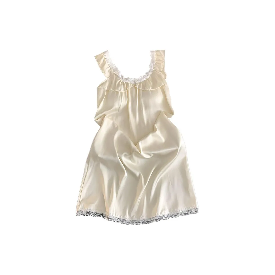 OXO OVERLOAD Платье-камзол Ледяной шелк Домашний Ночная сорочка Женские