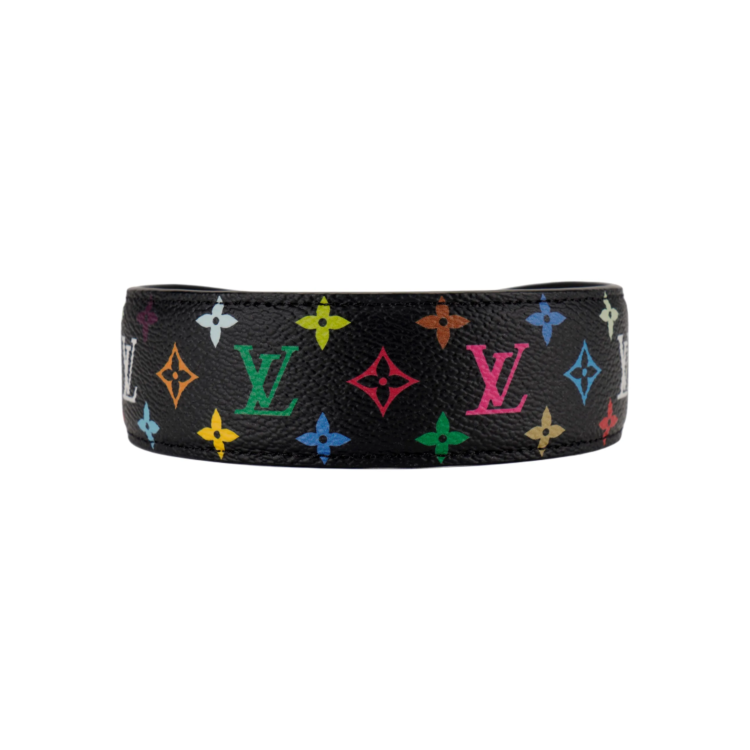 LOUIS VUITTON X Takashi Murakami Monogram Multicolor Lv Outline Headband