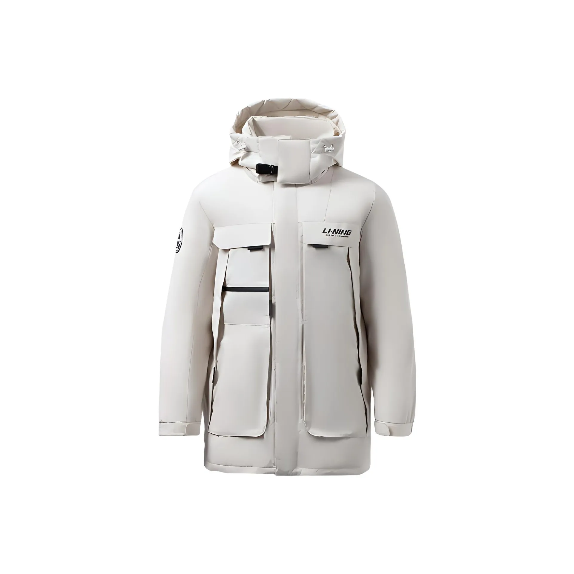 LINING Training Series Пуховик Мужской Серый Rain