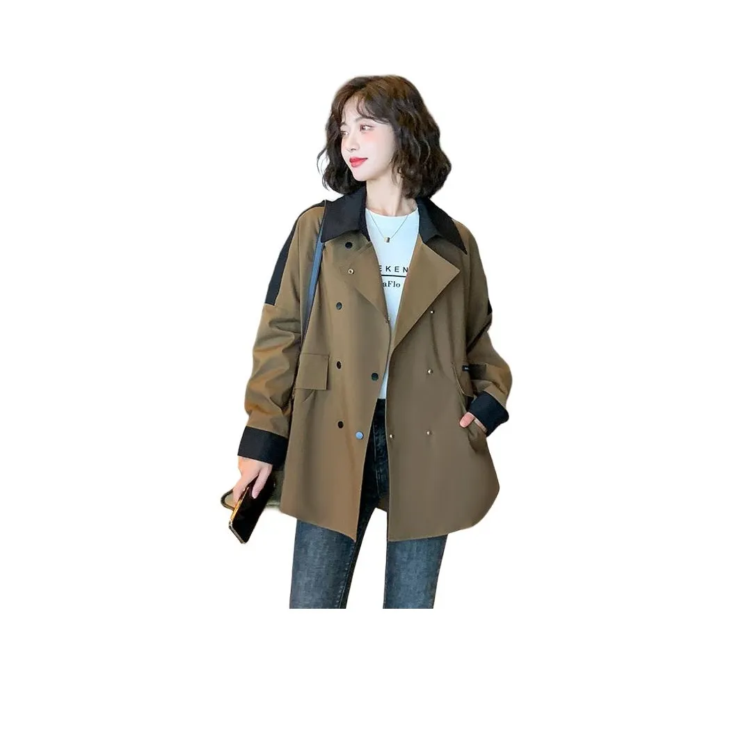 Yi Mengyuan Тренчкот Женские CAMEL