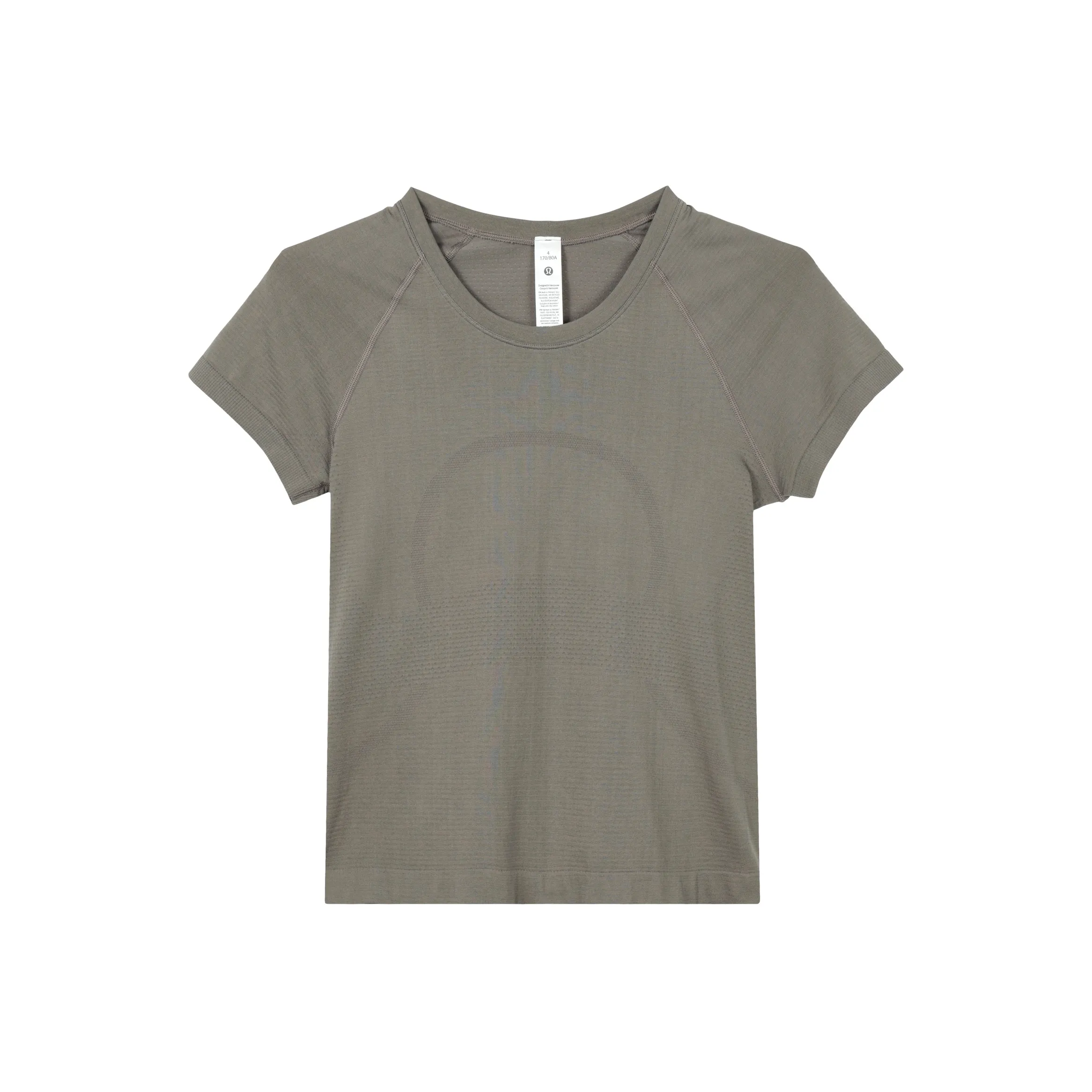 lululemon Swiftly Tech Реглан с короткими рукавами T-рубашка Женская Хаки Коричневый