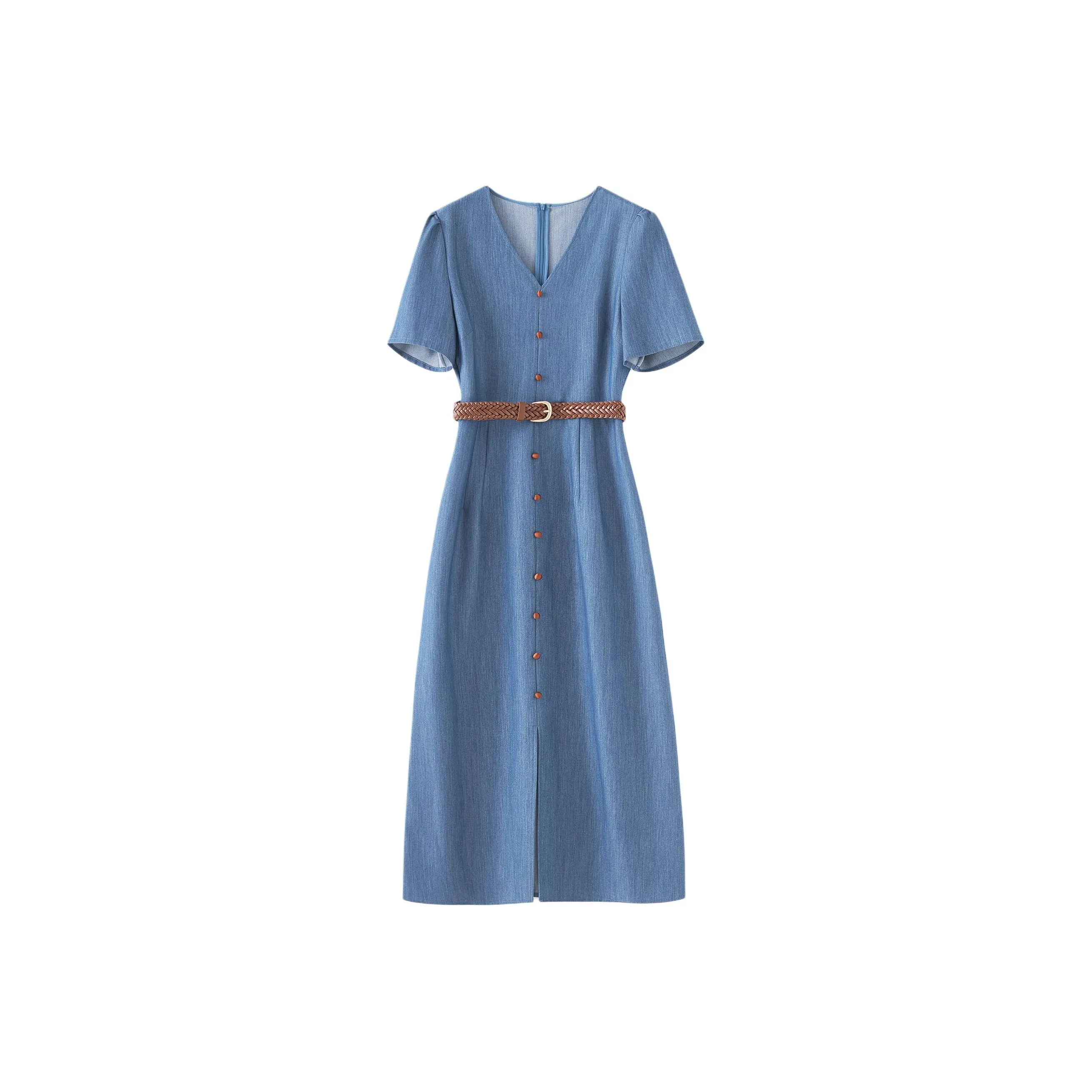 MH Женские Платья с Короткими Рукавами