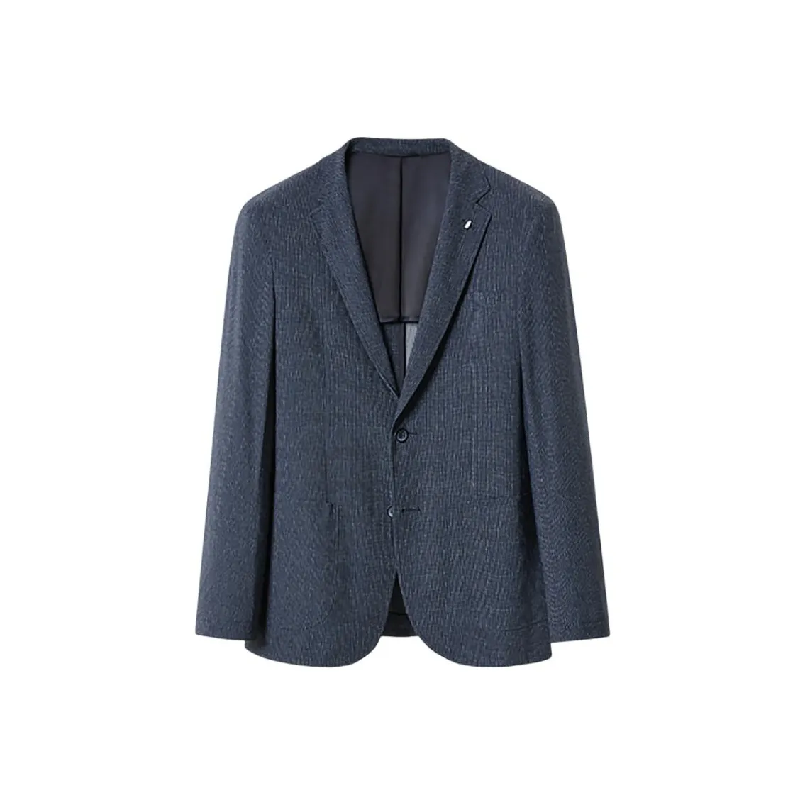 ARTSDON Синий Серый Узор Мужские Деловые Костюмы