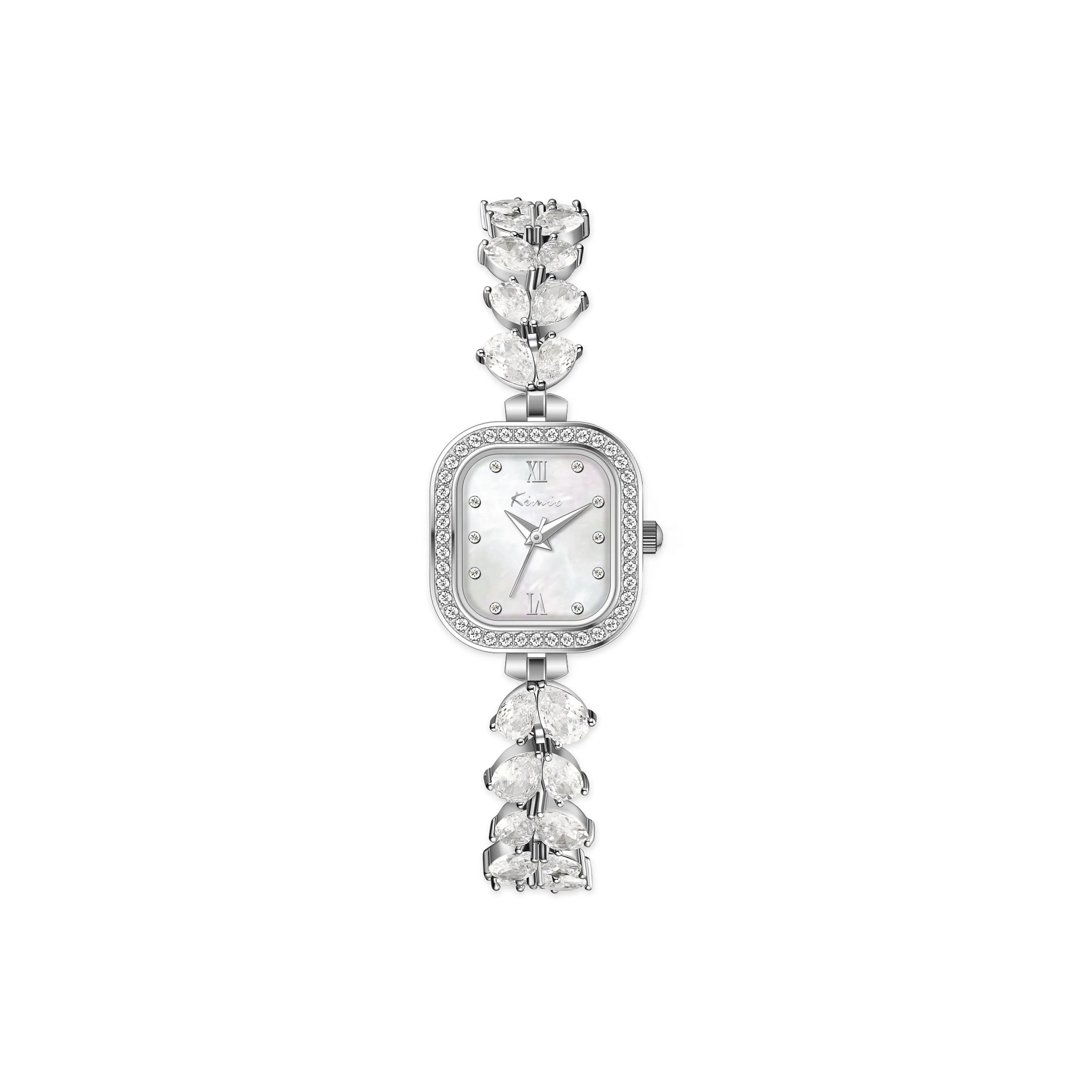 Kimio Mermaid Series Кварцевый механизм Часы Женские Жемчужная раковина Циферблат