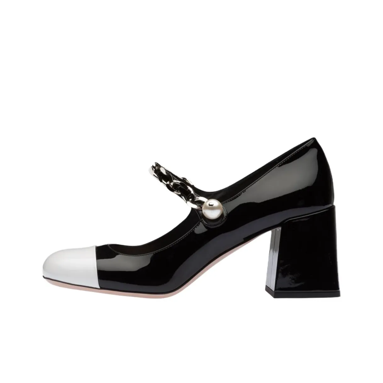 MIU MIU Two-tone Patent Leather 65mm Pumps