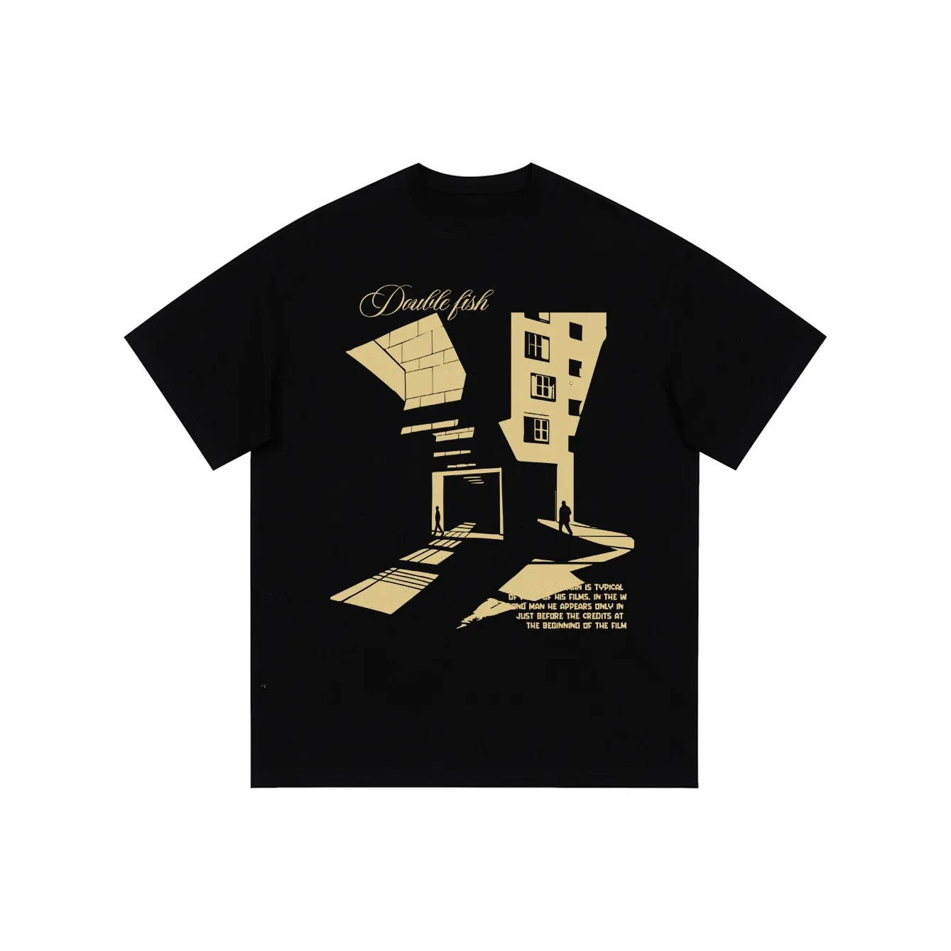 Двойная рыба Унисекс T-рубашки