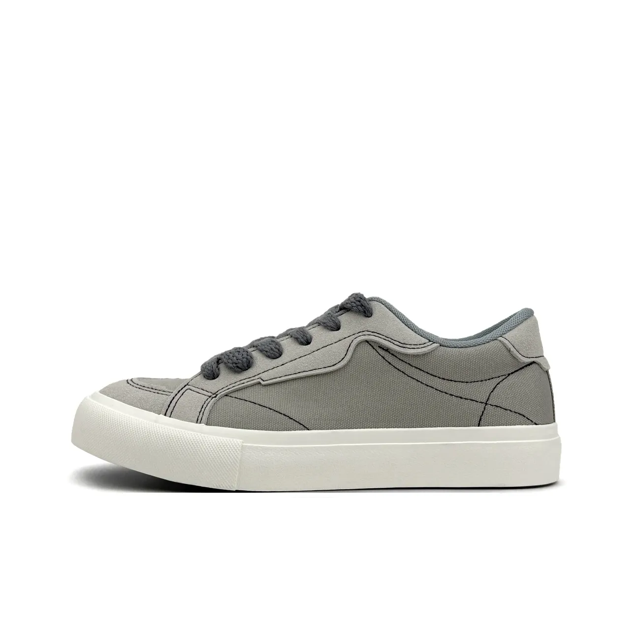 VASIBAEN Покрытие Амортизация Низкий Топ Кеды Мужские Серые