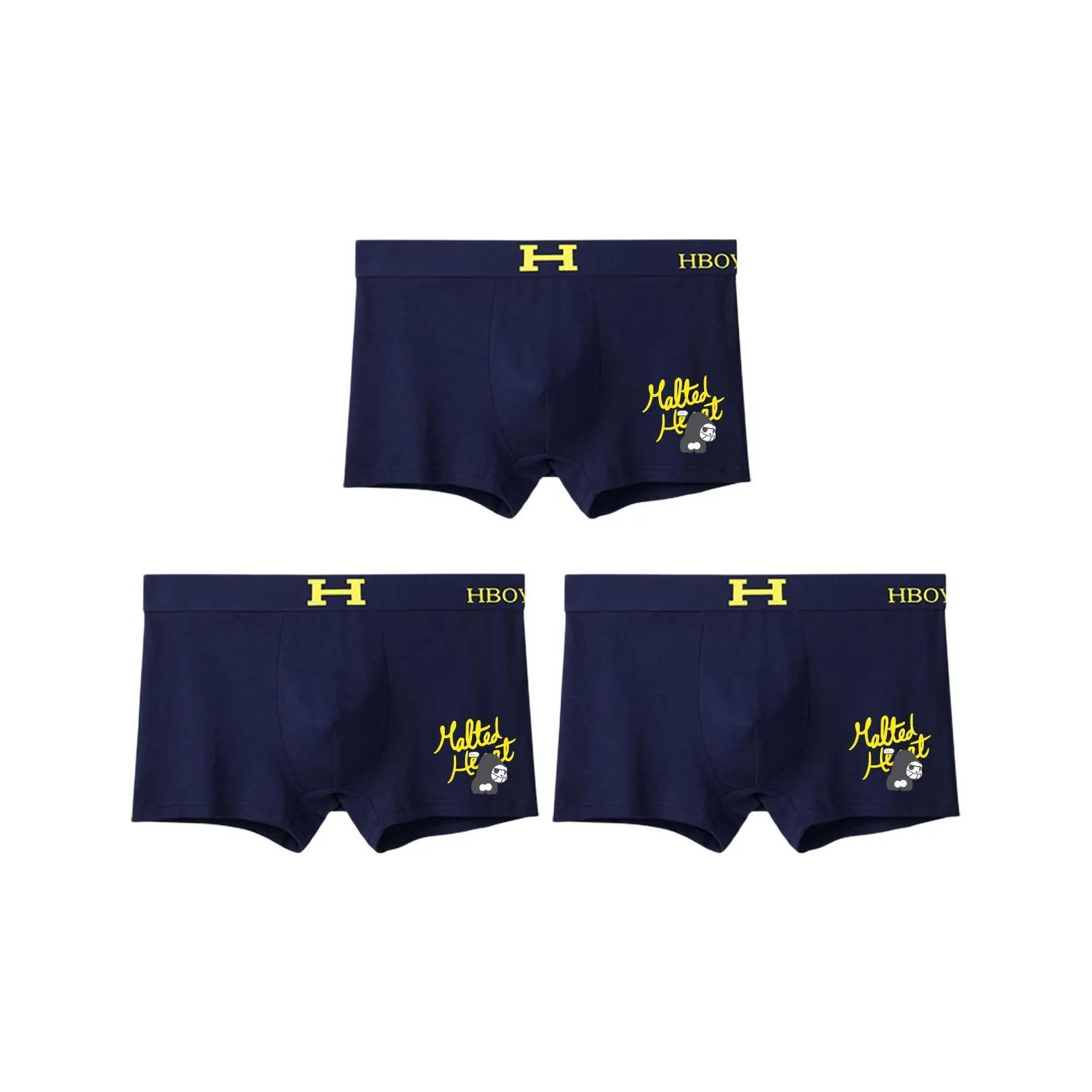 ADOONGA Трусы Мужские упаковка из 3 штук