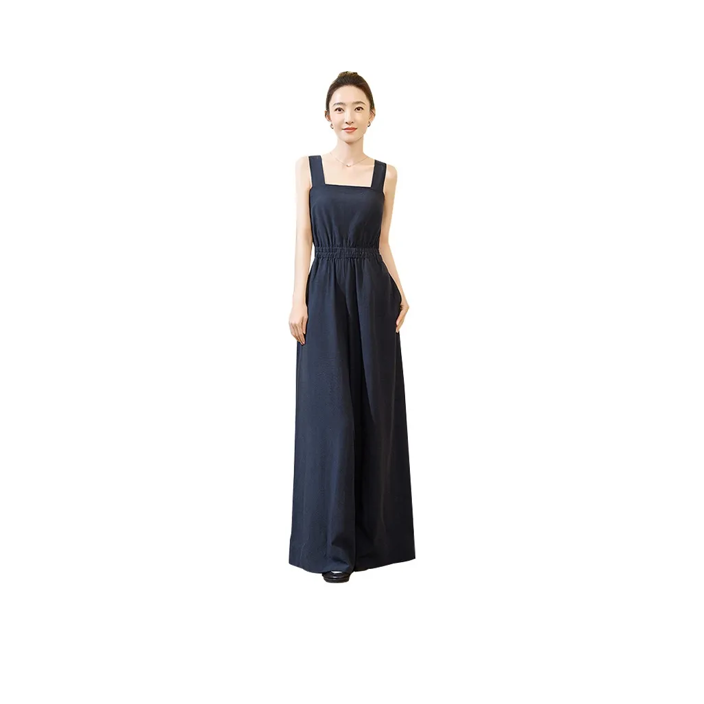 Cypress House Jumpsuit Women's Navy Blue