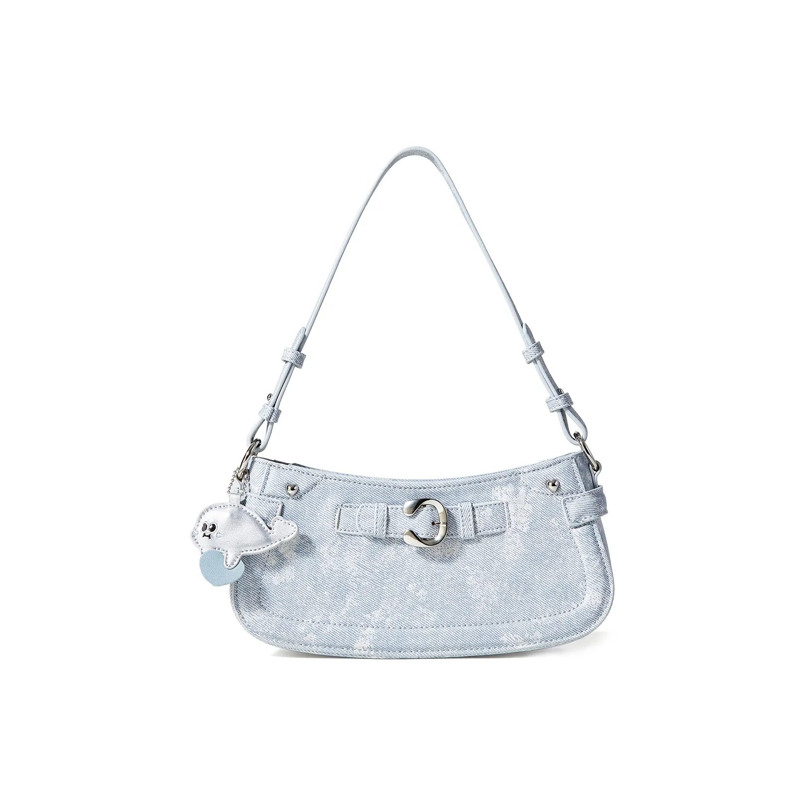 MIFFY Сумка через плечо из синтетической кожи стандартная женская синяя