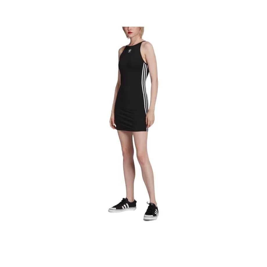 Adidas Originals Spice Girls Series Sleeveless Dresses Women's Black