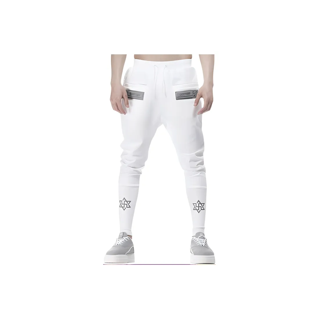NORVINCY Knitted Sweatpants Unisex