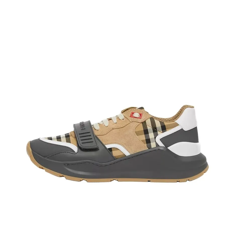 Burberry Low Top Sports Casual Shoes Women's Yellow