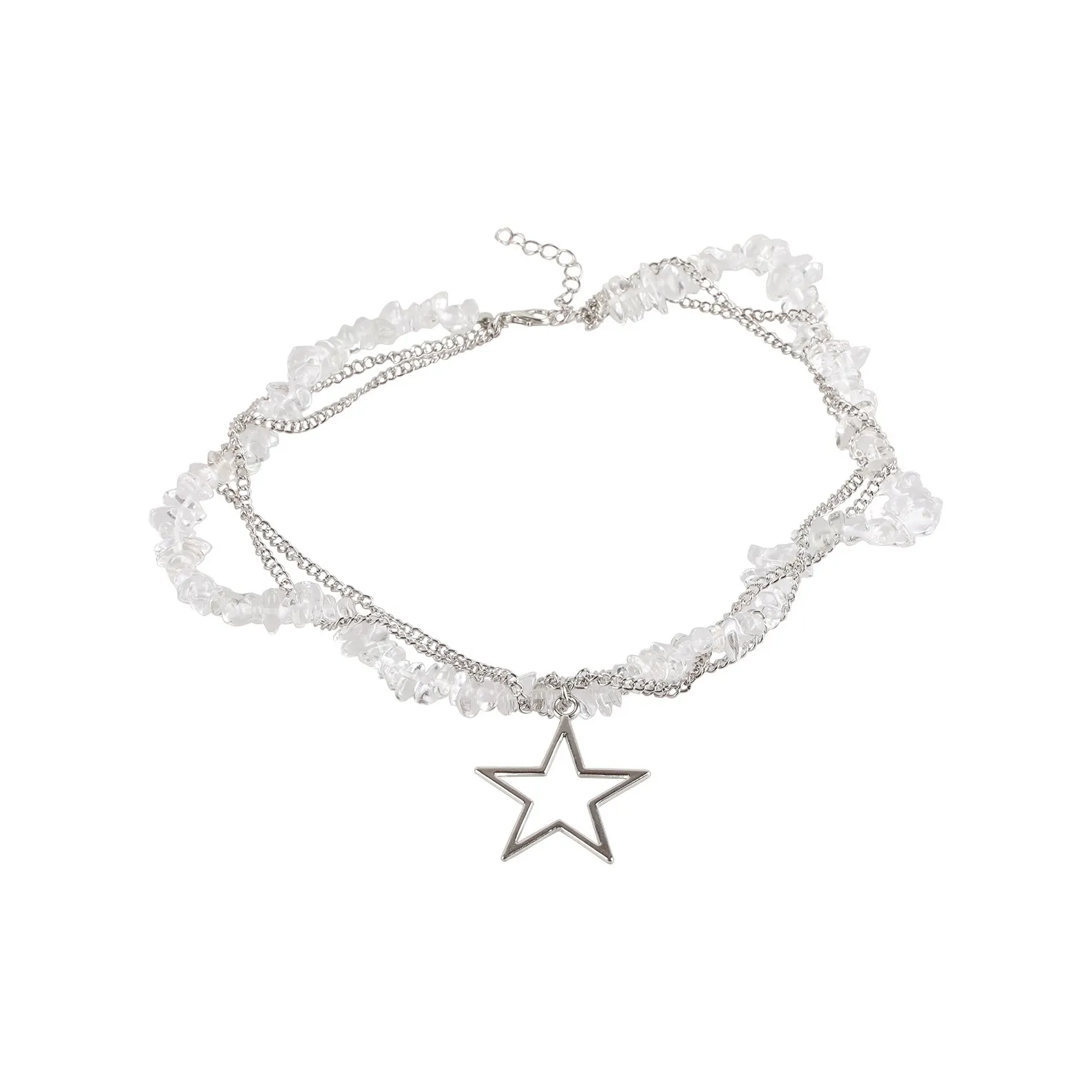 BKBU Титановые стальные ожерелья женские