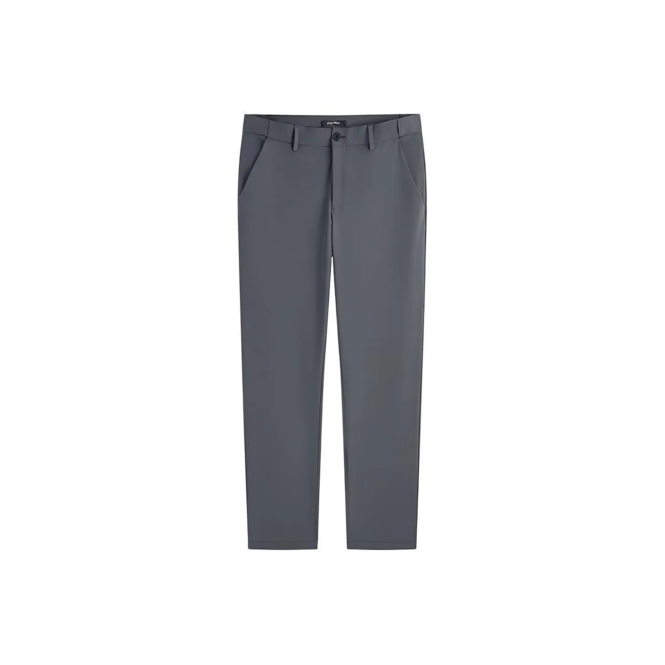 PEACEBIRD MEN Casual Pants Unisex Dark Blue 1 Slim Fit