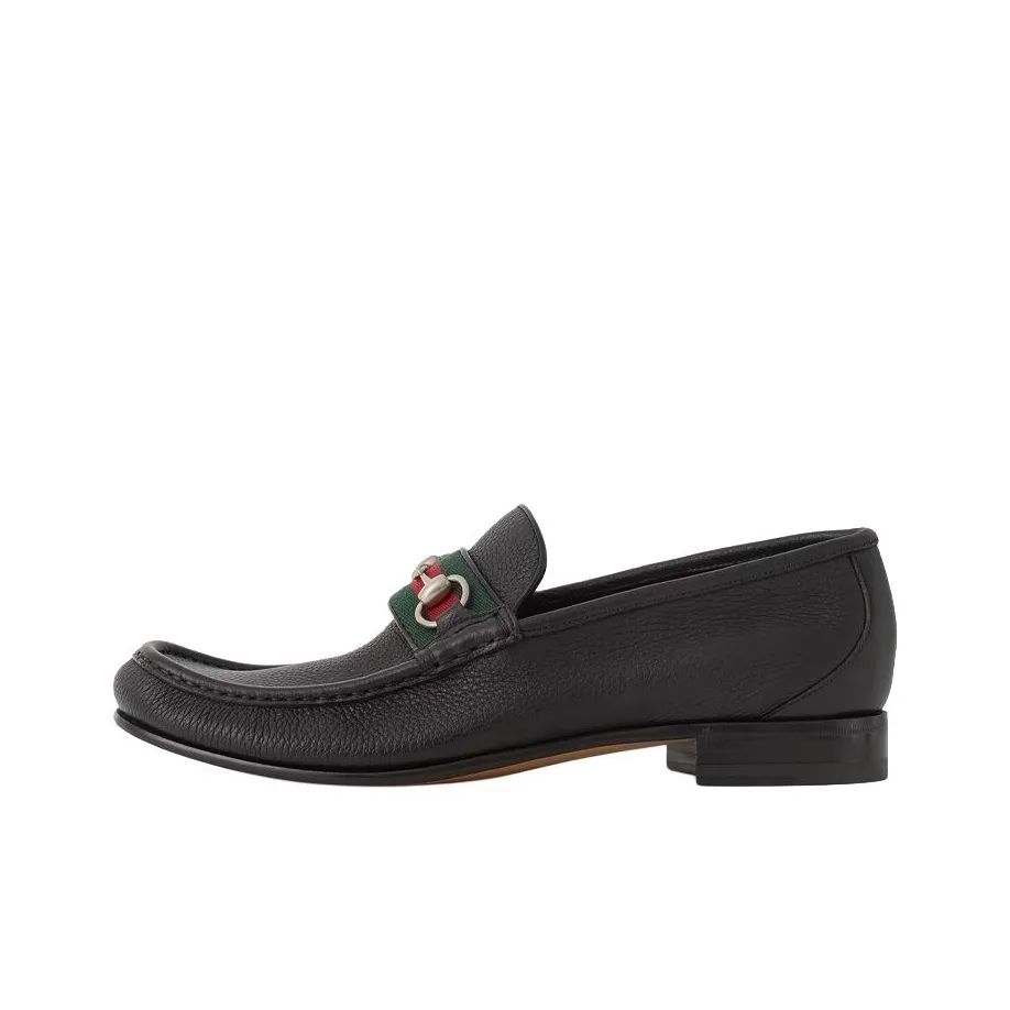 GUCCI Horsebit Loafers Black