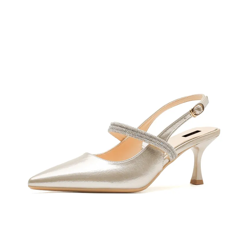 Dunnu Грубый каблук Высокие каблуки Женские