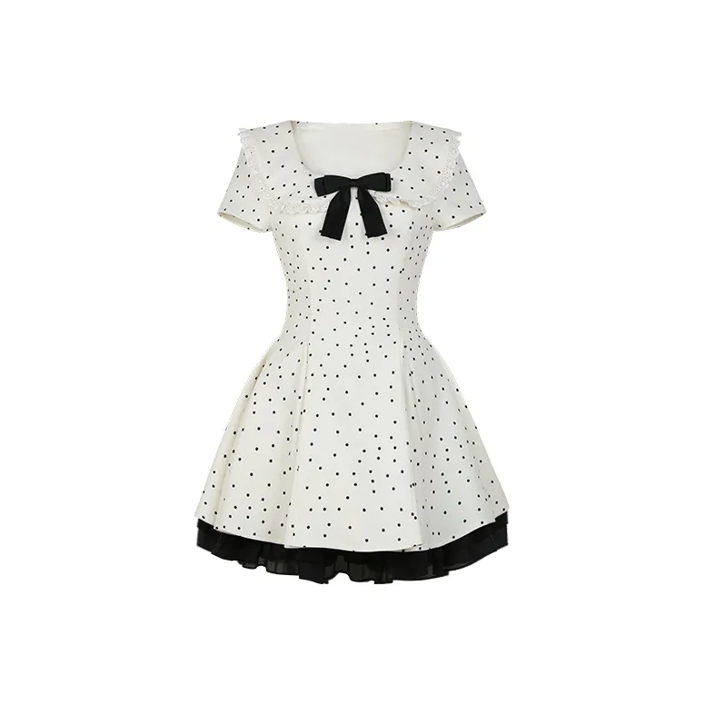 Sorrow Matsumoto Летнее Короткое Платье с Короткими Рукавами Женское