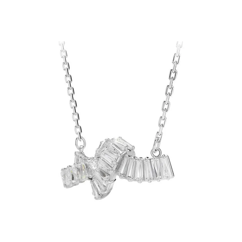 Swarovski Matri Синтетический кубический цирконий Ожерелье Женское Белое